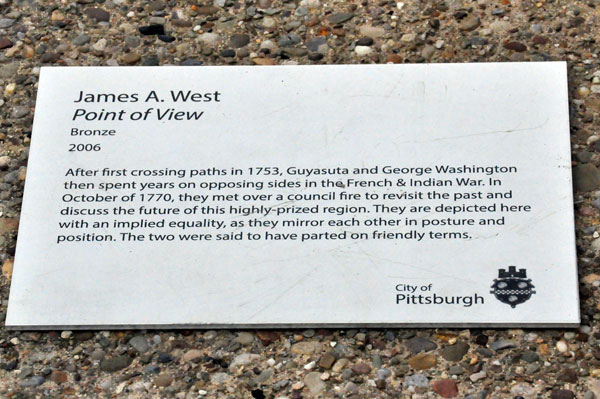 Point of View Monument plaque
